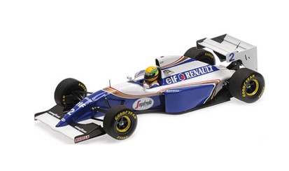 <予約 2026/5月下旬発売予定> MINICHAMPS 1/64 ウィリアムズ ルノー FW16 アイルトン セナ パシフィックGP 1994