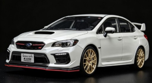 <予約 2026/7月発売予定> SUN STAR 1/18 スバル WRX STI EJ20 ファイナルエディション クリスタルホワイトパール
