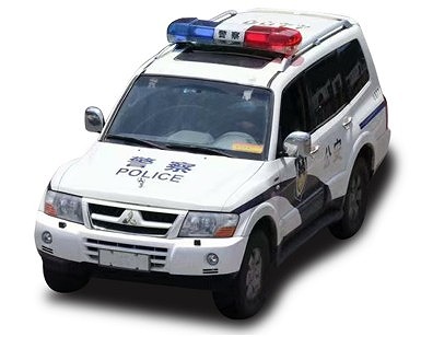 <予約 2026/1月発売予定> SAN STAR 1/18 三菱 パジェロ V73 チャイナポリス