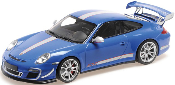 <予約 2026/8月発売予定> MINICHAMPS 1/64 ポルシェ 911 GT3 RS 4.0 - 2011 ブルー