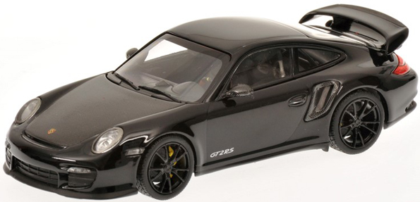 <予約 2026/8月発売予定> MINICHAMPS 1/64 ポルシェ 911 (997.2) GT2 RS 2010 ブラック/ブラックホイール