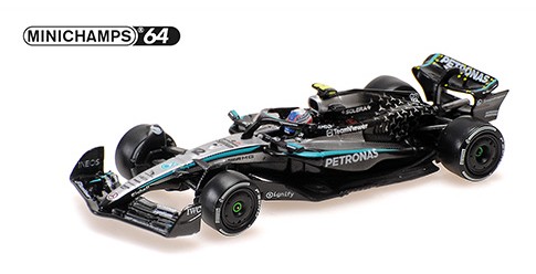 MINICHAMPS 1/64 メルセデス-AMG ペトロナス F1チーム W16 E パフォーマンス A キミ アントネッリ カナダGP 2025 3位