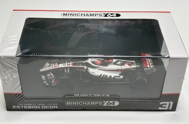 MINICHAMPS 1/64 TGR ハース F1チーム VF-26 エステバン オコン オーストラリアGP 2026