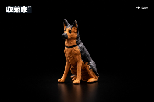 <予約 2026/12月以降発売予定> 収蔵家 SHOUCANGJIA 1/64 フィギュア 警察犬