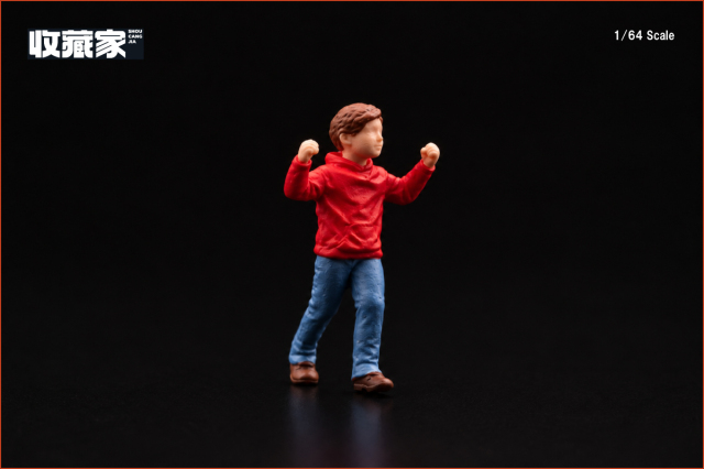<予約 2026/12月以降発売予定> 収蔵家 SHOUCANGJIA 1/64 フィギュア 赤い服を着た男の子