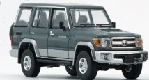 BM CREATIONS 1/64 トヨタ ランドクルーザー LC76 ダークグレー RHD