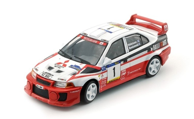 BM CREATIONS 1/64 三菱ランサーエボリューションV　グループA　1998年カタリューニャラリー #1　T.マキネン