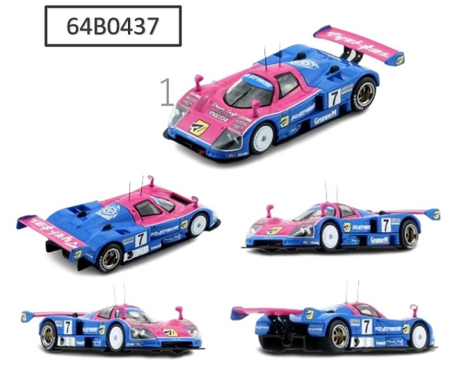 BM CREATIONS 1/64 RE雨宮 × 787B #7 CLDC BOOK限定モデル