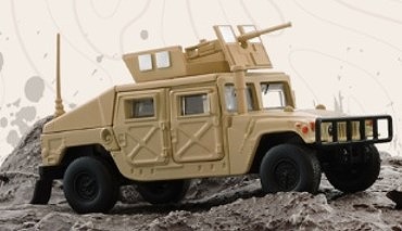 BM CREATIONS 1/64 ハンヴィー 4-CT OD グリーン