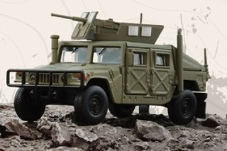 BM CREATIONS 1/64 ハンヴィー 4-CT デザート タン