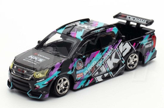 BM CREATIONS 1/64 いすゞ D-Max 2018 Low Rider HKS RHD