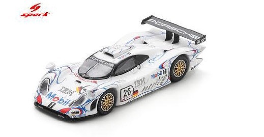 <予約 2026/12月発売予定> Spark 1/64 Porsche 911 GT1 No.26 Winner Le Mans 24H 1998 A.McNish - L.Aiello - S.Ortelli