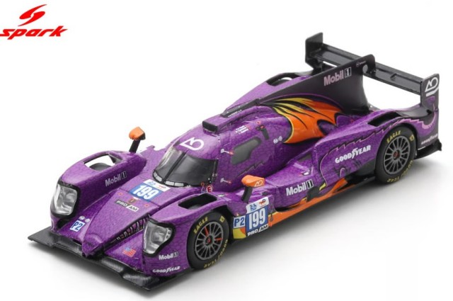 Spark 1/64 Oreca 07 - Gibson No.199 AO BY TF 3rd LMP2 class Le Mans 24H 2025 PJ. Hyett - D. Camron - L. Deletraz