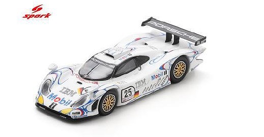 <予約 2026/12月発売予定> Spark 1/64 Porsche 911 GT1 No.25 2nd Le Mans 24H 1998 B.Wollek - J.Muller - U.Alzen