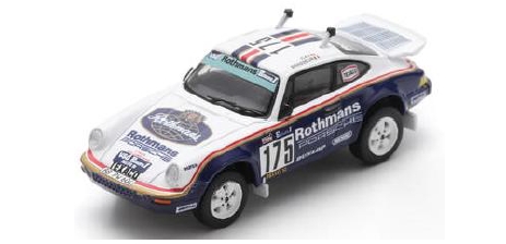 <予約　2027/1月以降発売予定> spark 1/64 Porsche 953 No.175 Paris-Dakar Rally 1984 J. Ickx - C. Brasseur