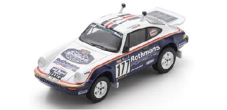 <予約　2027/1月以降発売予定> spark 1/64 Porsche 953 No.177 Paris-Dakar Rally 1984 R. Kussmaul - E. Lerner
