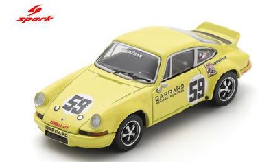 <予約 2026/9月発売予定> Spark 1/64 Porsche Carrera RSR No.59 Winner Sebring 12H 1973 P. Gregg - H. Haywood - D. Helmick