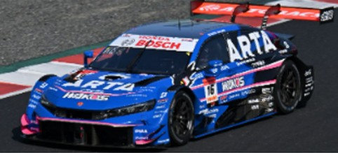 Spark 1/64 ARTA MUGEN CIVIC TYPE R-GT No.16 ARTA GT500 SUPER GT 2025 H. Otsu - R. Sato