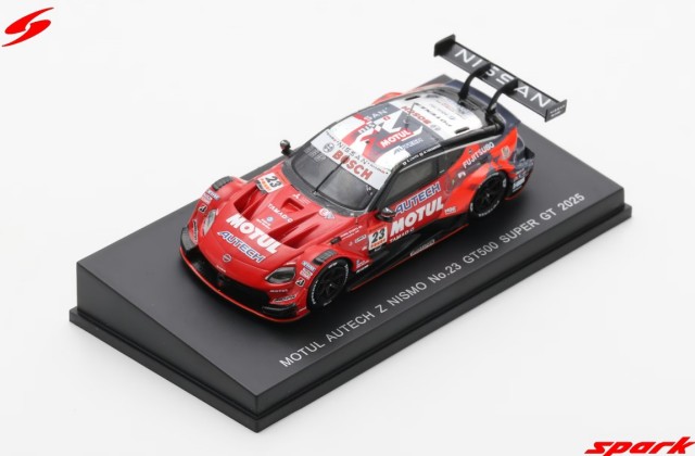Spark 1/64 MOTUL AUTECH Z NISMO No.23 GT500 SUPER GT 2025 K. Chiyo - M. Takaboshi