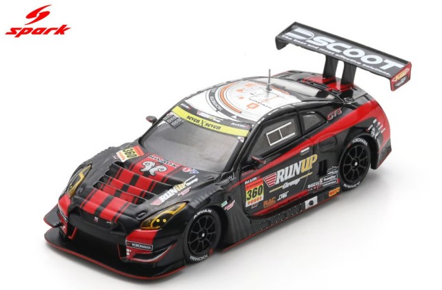Spark 1/64 RUNUP RIVAUX GT-R TOMEI SPORTS No.360 GT300 SUPER GT 2025 T. Aoki - R. Arakawa
