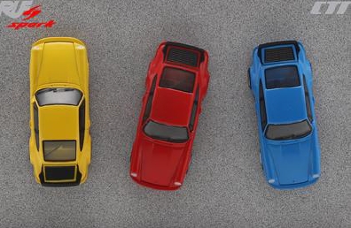 <予約　2026/11月以降発売予定> spark 1/64 RUF CTR Collection (Nello) 3 cars set