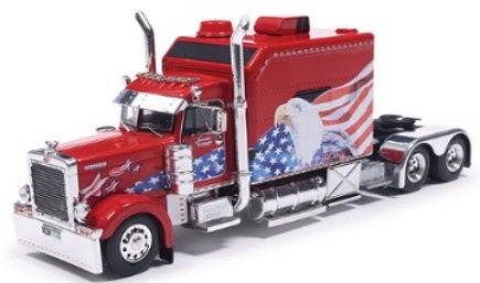 <予約 2026/4月発売予定> ixo 1/64 ピータービルト 379 カスタム 2022 レッド