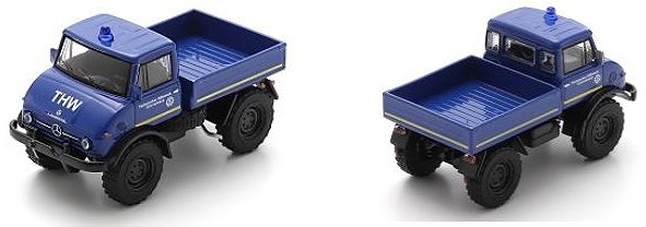 <予約 2026/4-9月発売予定> Schuco 1/64 Unimog U406 THW