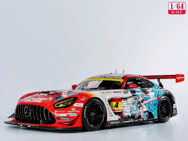 <予約 2026/9月発売予定> GOOD SMILE RACING 1/64 グッドスマイル 初音ミク AMG 2026 Presentation Ver.