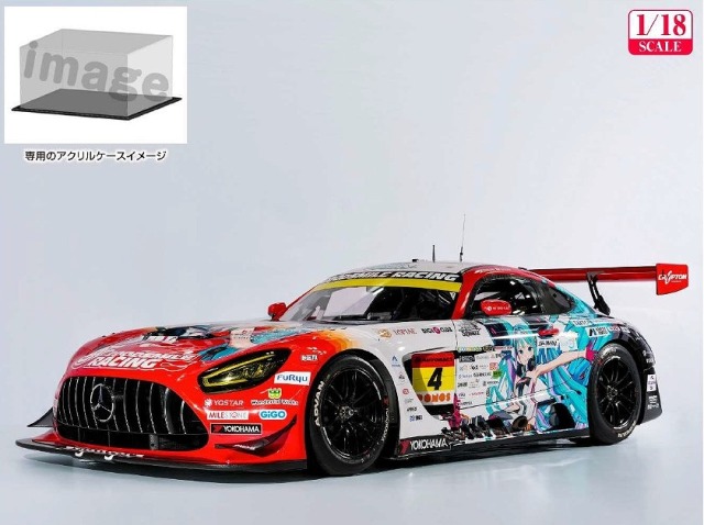 <予約 2026/12月発売予定> GOOD SMILE RACING 1/18 グッドスマイル 初音ミク AMG 2026 開幕戦 Ver.