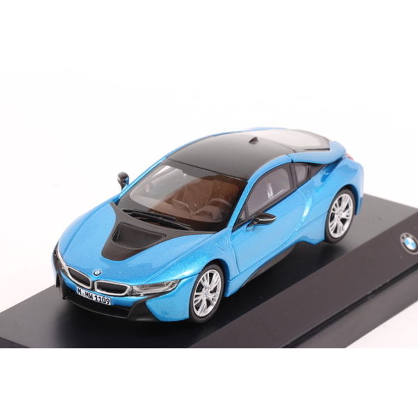 【BMW】 1/43 BMW i8 (プロトニックブルー)
