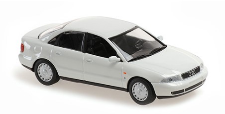 MINICHAMPS 1/43 アウディ A4 - 1995 - ホワイト MAXICHAMPSシリーズ