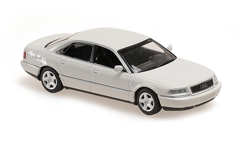 MINICHMPS 1/43 アウディ A8 1999　ホワイト MAXICHAMPSシリーズ