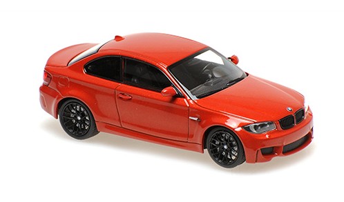 MINICHAMPS 1/43 BMW 1ER M-クーペ 2011 オレンジメタリック　MAXICHAMPSシリーズ