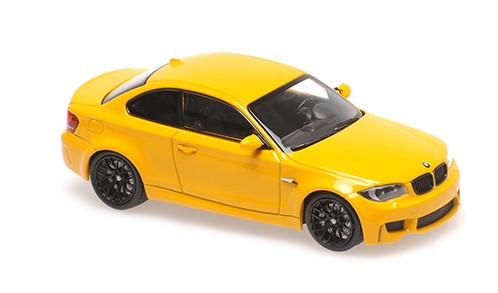 MINICHAMPS 1/43 BMW 1ER M-クーペ 2011 イエロー MAXICHAMPSシリーズ