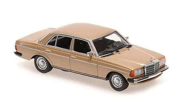 MINICHAMPS 1/43 メルセデス ベンツ (W123) 230E 1982 ゴールドメタリック ※MAXICHAMPSシリーズ