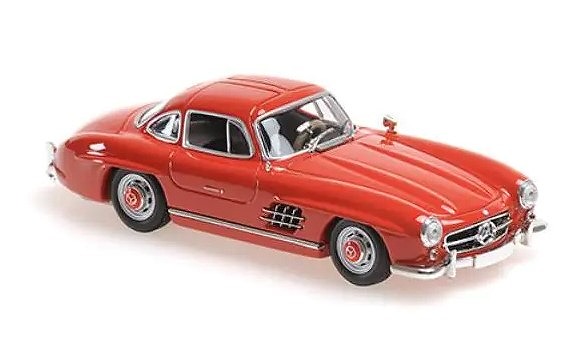 MINICHAMPS 1/43 メルセデスベンツ 300 SL (W198 I) 1955 レッド ※MAXICHAMPSシリーズ