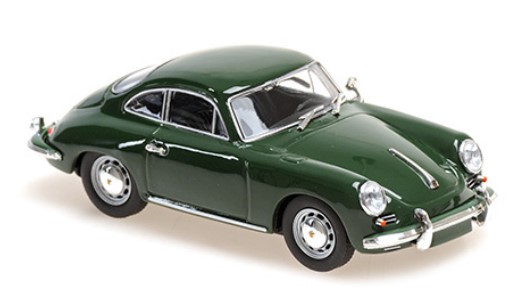 MAXICHAMPS 1/43 ポルシェ 356 C クーペ 1965 ダークグリーン