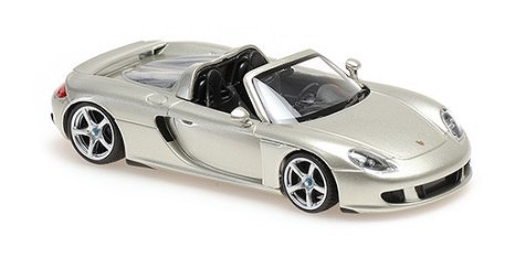 MINICHAMPS 1/43 ポルシェ カレラ GT 2003 シルバー　MAXICHAMPSシリーズ