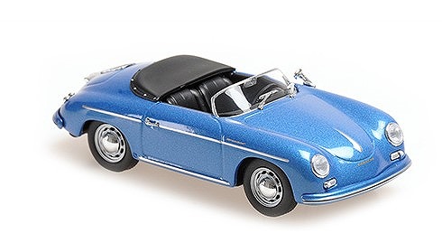 MINICHAMPS 1/43 ポルシェ 356 A スピードスター 1956 ブルーメタリック MAXICHAMPSシリーズ