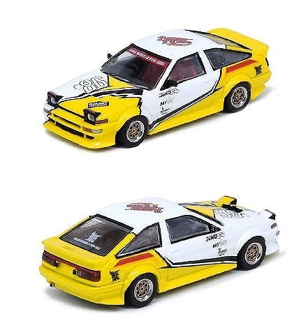 INNO 1/64 トヨタ スプリンタートレノ (AE86) Brunei Diecast Kustom Show 2024