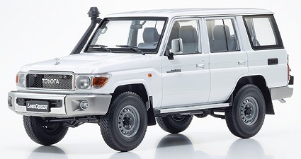 ALMOST REAL 1/18 トヨタ ランドクルーザー 76 2017 (ホワイト) 京商特注モデル