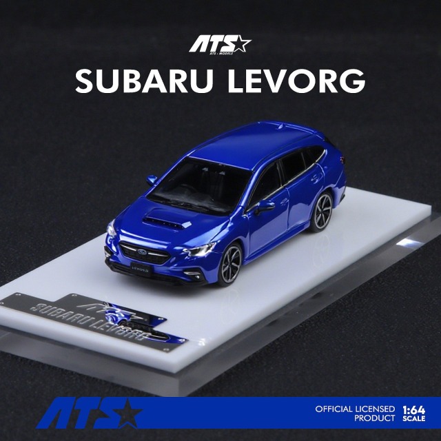 <予約 2026/5月発売予定> ATS Models 1/64 SUBARU LEVORG メタリックブルー