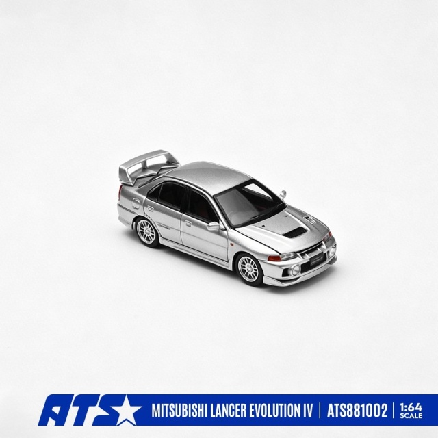 <予約 2027/2月発売予定> ATS-MODELS 1/64 三菱ランサー EVOLUTION IV シルバー