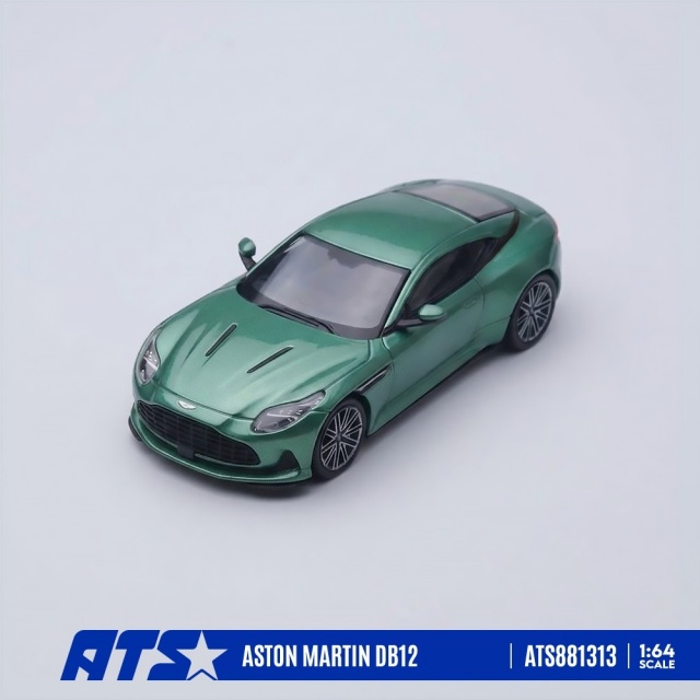 <予約 2027年2月以降発売予定> ATS-MODELS 1/64 Aston Martin DB12 ブリティッシュグリーン