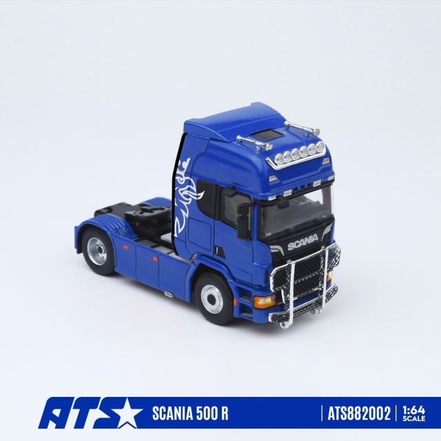 <予約 2027年2月以降発売予定> ATS-MODELS 1/64 SCANIA 500 R ブルー