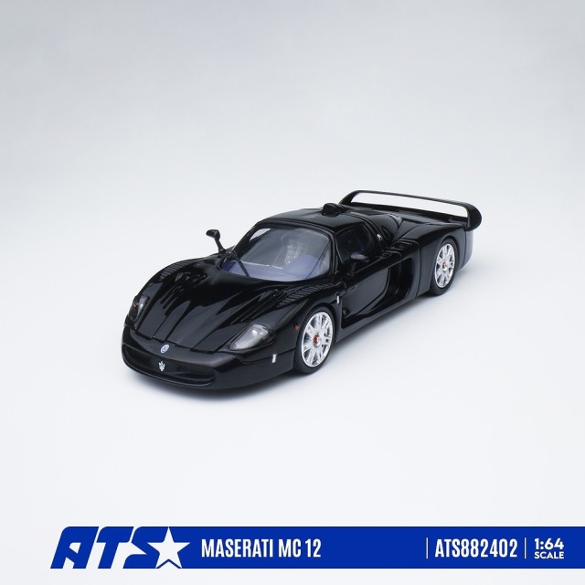 <予約 2027/1月発売予定> ATS-MODELS 1/64 MASERATI MC 20 ブラック