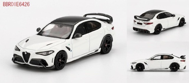 BBR 1/64 アルファロメオ ジュリア GTAm ホワイト