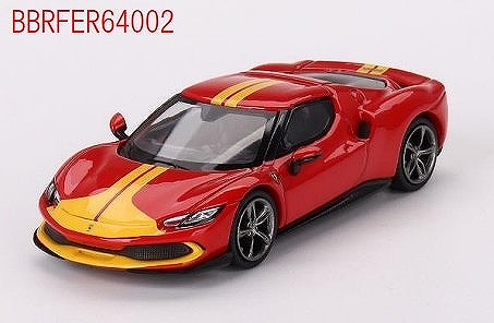 BBR 1/64 フェラーリ 296 GTB アセットフィオラノ　ロッサコルサ(レッド)
