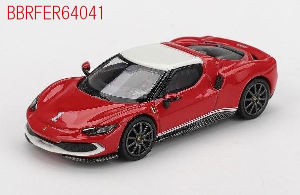 <予約 2026/6月以降発売予定> BBR 1/64 フェラーリ 296 GTB アセットフィオラノ F2004 トリビュートリバリー