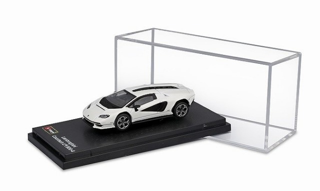BURAGO 1/64 ランボルギーニカウンタック LPI 800-4 ホワイト